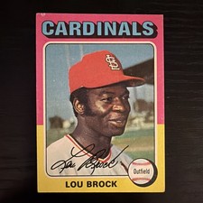 1975 Topps - Lou Brock #540