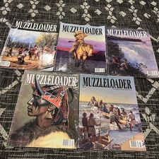 Muzzleloader Magazine Lot Of 5 From 2019- Traditional Black Powder Shooters