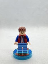 LEGO Dimensions - Marty McFly W/ Hover Board And Toy Tag