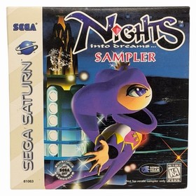 Nights Into Dreams Sampler Demo Sega Saturn Complete In Cardboard Sleeve Tested
