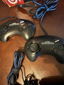 Sega Genesis Model 2 Console System Bundle - Tested Power On Red Light - Sonic