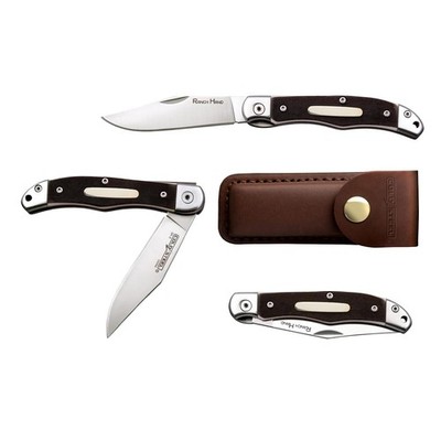 Cold Steel Ranch Hand SK-5 3'' Blade Faux Sawed Bone Handle Folding Pocket Knife
