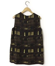 Prada Blouse Cotton Short Sleeve Size 42 Used