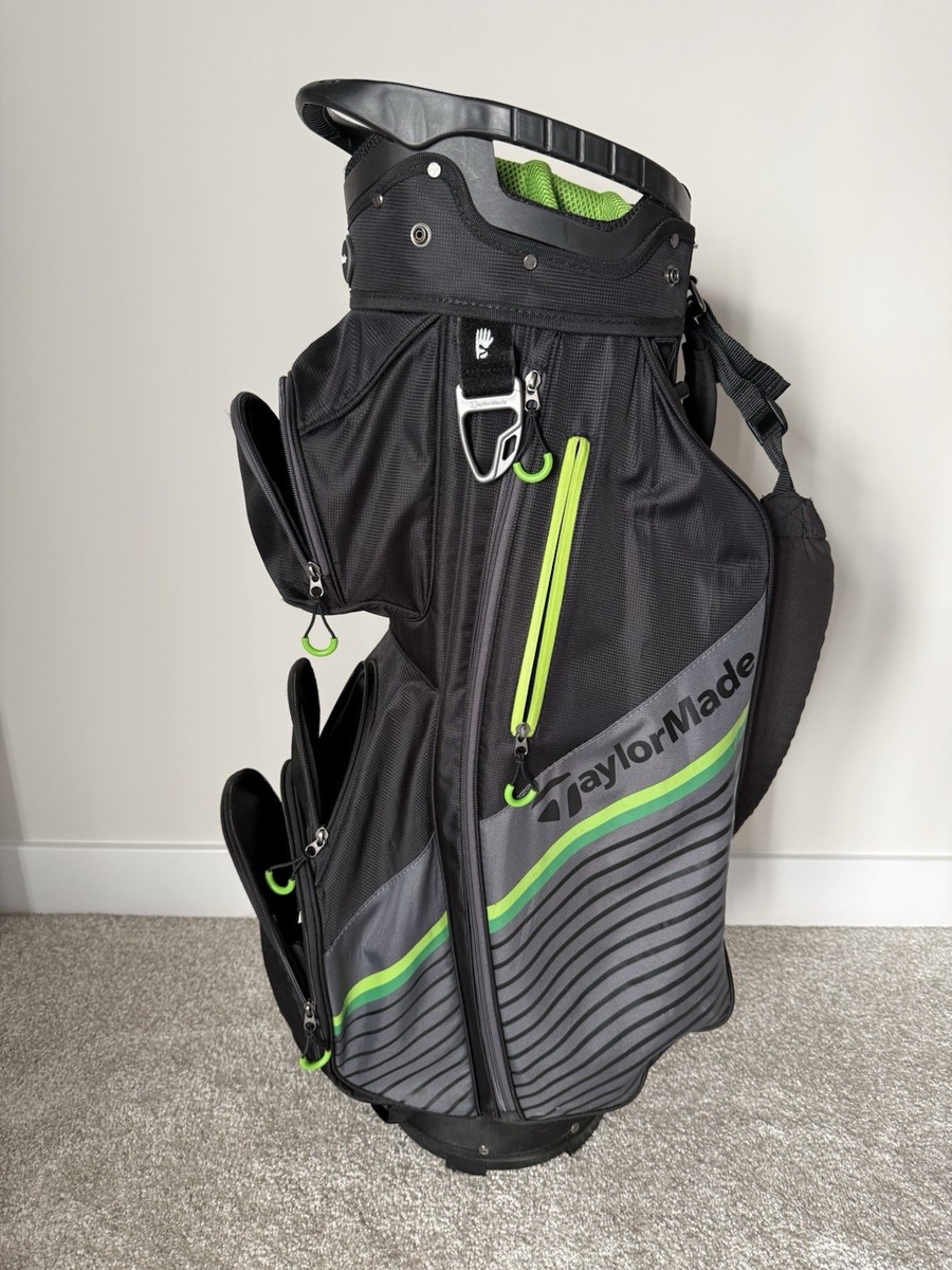 TaylorMade ゴルフバッグ ブラック　グリーン taylormade golf bag 14 way stand | eBay