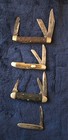 4 VINTAGE POCKET KNIFES, BOKER, JA HENCKELS, ULSTER, FARM ITALY — photo 2