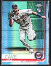 2019 Topps Chrome #161 Jake Cave Prism Refractor