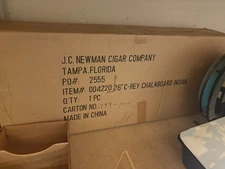 Cigar Store Indian Limited Edition Cuesta-Rey cigars  Chalkboard Indian- NIB