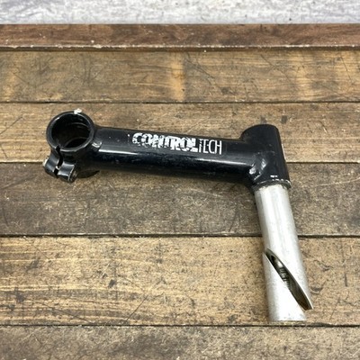 Vintage Control Tech Quill Stem 25.4 Clamp 22.2 Quill Black USA