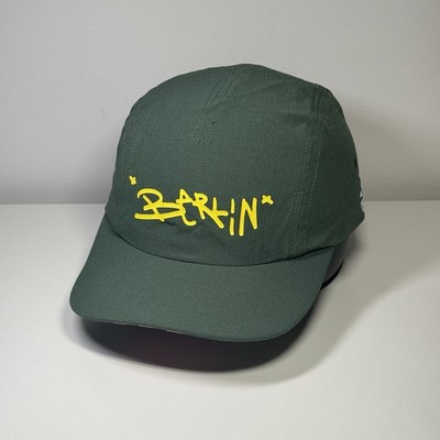 Adidas BMW Berlin Marathon Hat Cap   Green Adjustable Lightweight