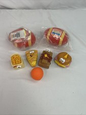 1989 Burger King Kids Meal Lickety Splits Rolling Food Racers 4 piece toy lot