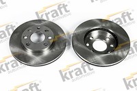 2X Bremsscheibe Kraft Automotive 6041560 FüR Opel Chevrolet Daewoo Astra 236Mm