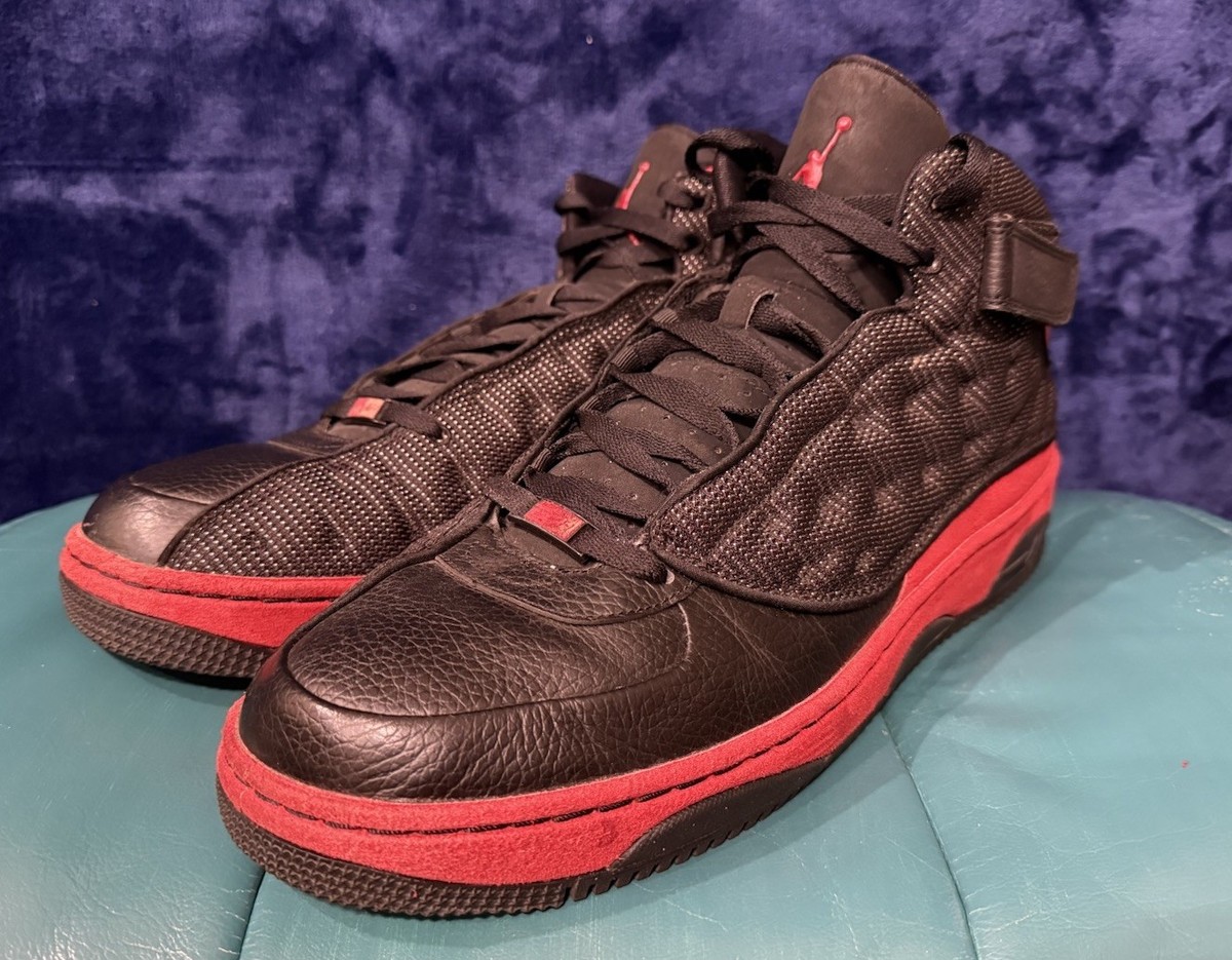 Vintage 2009 Air Jordan Fusion 13 Bred 375453 061 Mens 14