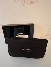 Trousse de Maquillage  CHANEL   SKINCARE Tissu Soyeux + Boîte  NEUVE