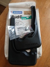 Nissan Primera P10,Front mudflap set, new genuine accessories.Box grubby.