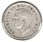 1949 - Canadian Quarter - 25 cent - 80% Silver
