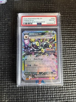 mega umbreon pokemon card Pokemon Umbreon ex Holo Promo SVP EN 176 English Graded Card PSA 10 #1 —  Japan2UK main image 0