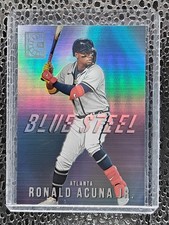 2022 Panini Capstones Ronald Acuna Jr BLUE STEEL Case Hit Insert BRAVES