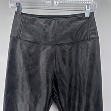 BP High Waisted Faux Leather Leggings Black Medium Pants Career Casual 30x27