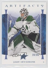2022-23 Upper Deck Artifacts Light Blue Steel 20/85 Jake Oettinger #14 0nr3