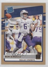 2020 Panini Donruss Rated Rookie Press Proof Bronze Ben DiNucci #350 4z8