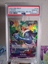 X.Drake Premium Card Collection -Best Selection Vol. 2 OP01-114 One Piece PSA 10