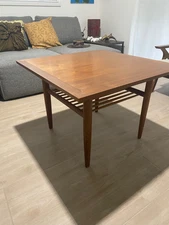 George Nakashima by Widdicom vintage solid wood coffee table