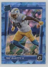 2021 Panini Donruss Optic Rated Rookie Ice Prizm 5/15 Tre' McKitty #284 4ey