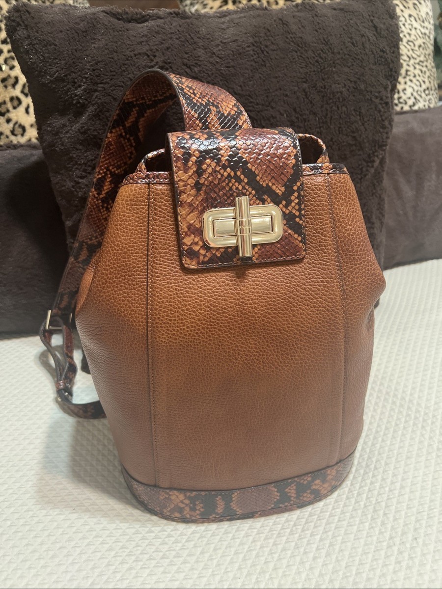 Brahmin Cognac Leather Backpack Dartmouth Black Leather Backpack | BRAHMIN main image 4