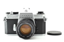 Pentax Spotmatic F SPF SLR Super-Takumar 55mm f1.8 M42 Almost MINT JAPAN 587