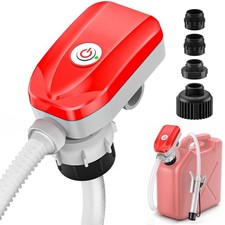 Automatic Electric Fuel Transfer Pump with Auto-Stop, 3.6 GPM, Leak-Proof Design