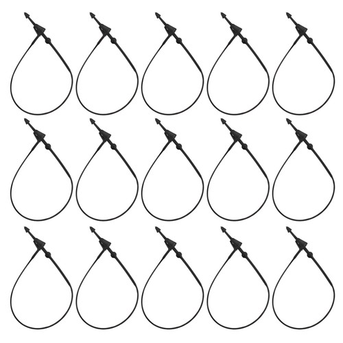 5000pcs Price Tags Fastener Hanging Tags Pin Black Security Loops - Picture 8 of 9