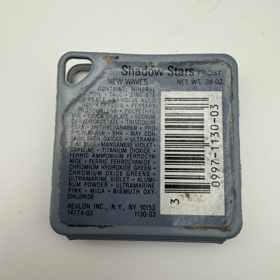 Vintage Eye Shadow Natural Wonders Shadow Stars Eye Shadow Blue Frost Revlon - Image 2 of 4