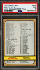 1972-73 O-Pee-Chee Hockey Cards Checklist 16