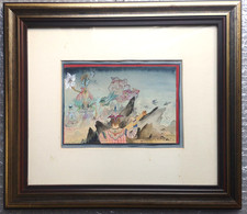 Surrealismo Anne-Marie Brauge illustratrice pittrice Acquarello arte moderna 900