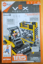 HEXBUG VEX Robotics Steam Roller Scissor Lift STEM Kit 185 Pieces, Brand New