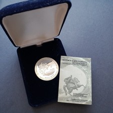 Venezuela Coin  Batalla de Carabobo  25000 Bolivares 2001 Silver 900, 28gr, 35mm