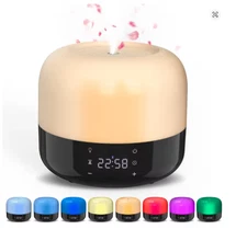 Sejoy Air Humidifier & Aroma Diffuser – 1–8H Timer, 7 LED Lights, Ultrasonic Mis