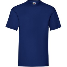 Fruit Of The Loom Mens Womens T Shirts 100% Cotton Plain Short Sleeve Tee Shirt