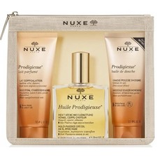 Image of NUXE TRAVEL ESSENTIALS SET PRODIGIEUX SCENTED BODY LOTION 100ML + PRODIGIEUSE OI