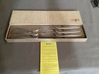 Vtg Gerber Legendary Blades Handmade Set of 6 Miming 3" Steak Blades W/Box MCM — photo 1