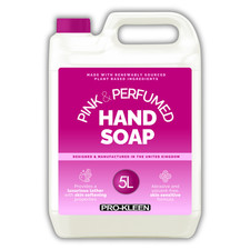ProKleen Pink Perfumed Soap Wash Liquid Refill Hygienic 5L 3.19 per litre