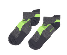 Balega L16465 Unisex Grey 1-Pack Hidden Dry Running Socks Size L