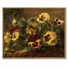 French Antique Floral Wall Art - Vintage Country Artwork Classical Farmhouse ...