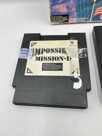 Impossible Mission II SEI Variante Rara Nintendo Nes Con Caja y Probado Aut&eacute;ntico
