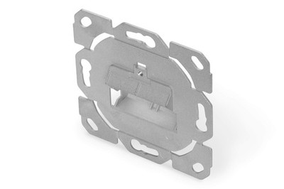 DIGITUS Socket for Keystone module - 2 port - 45° angled - Designable - Without