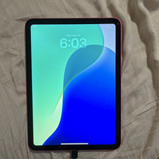 Apple iPad Tablet 11 in Pink, 128GB Storage, Wi Fi 5G Connectivity