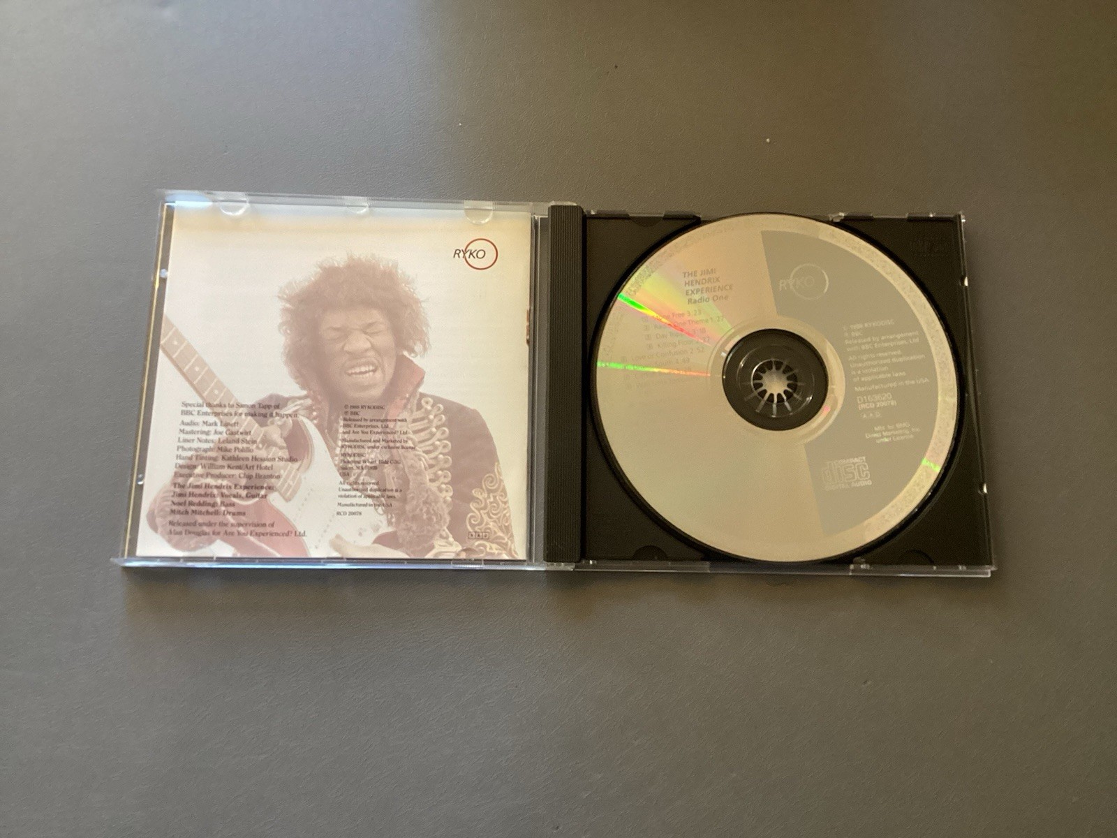 Jimi Hendrix Experience - Radio One CD 1988 Ryko - New / Opened