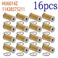 Hu6014z 16x For Bmw 5 6 7 Series 520d 530i 2.0l 2014-2019 Oil Filter Kit Usa