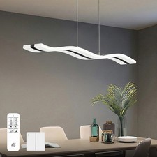 Pendelleuchte LED Hängelampe Dimmbar mit Fernbedienung Hängeleuchte für Esstisch