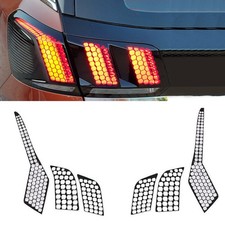 For Peugeot 3008 Gt 2017-2019 Honeycomb Style Rear Taillight Sticker Cover Decal